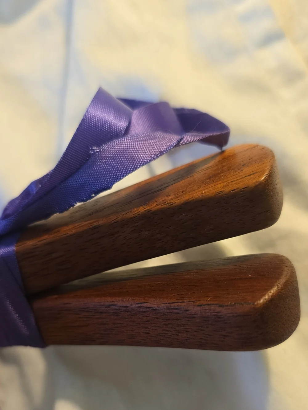 Rare MCM Design Vintage Jens Quistgaard Dansk Wooden Salad Server Tongs Teak 13